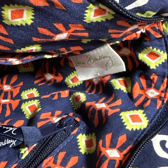 EUC Vera Bradley Sun Valley Glenna Large Double Shoulder Strap Satchel Daily Bag - Picture 6 of 8